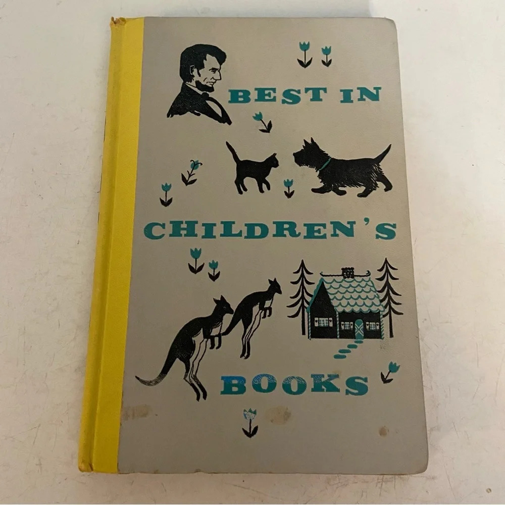 Vintage 1957 “Best in children’s books” hardcover book